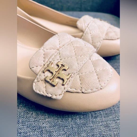 NWOB Tory Burch Leila Quilted Ballerina Loafers (NEW) - Picture 2 of 11